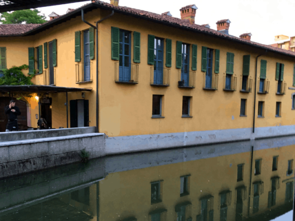 the Naviglio Martesana in milan italy