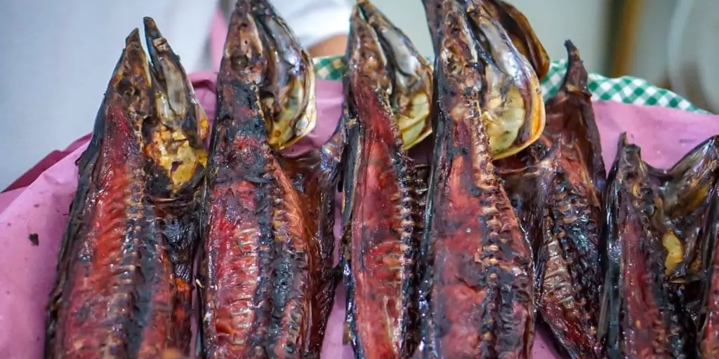 a bunch of fish at the benito juarez market