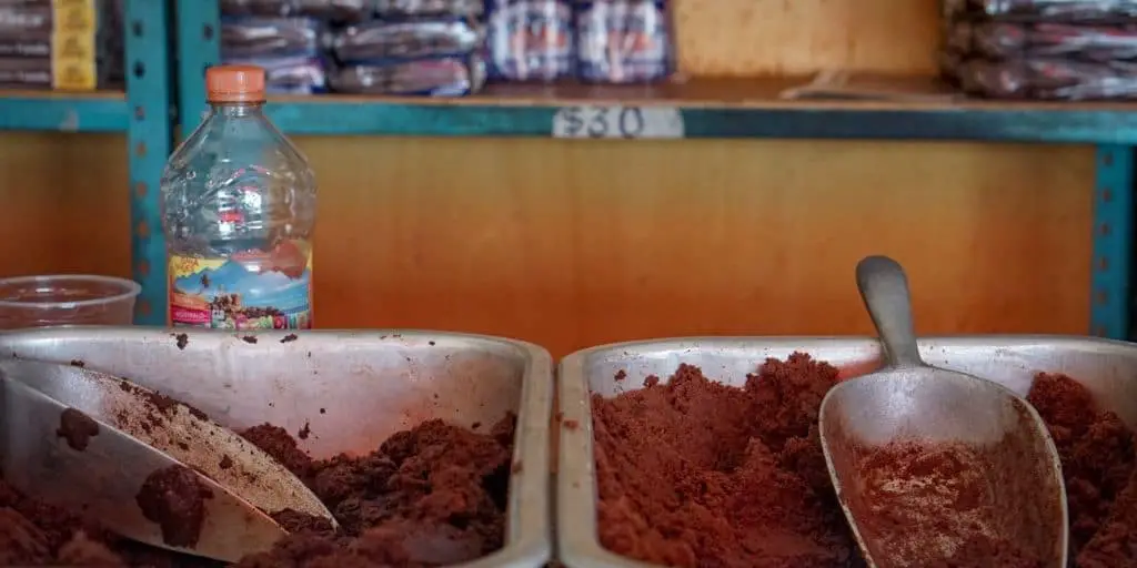Oaxacan cacao at the Chocolate Mayordomo in puerto escondido