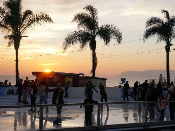 ice skate on the beach in san diego california