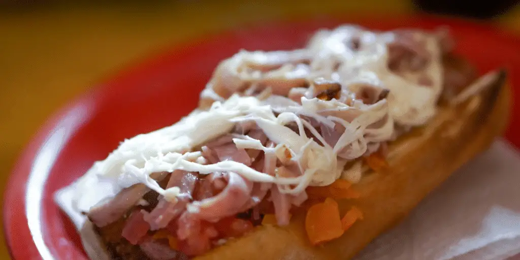 Hot dogs in Puebla Mexico