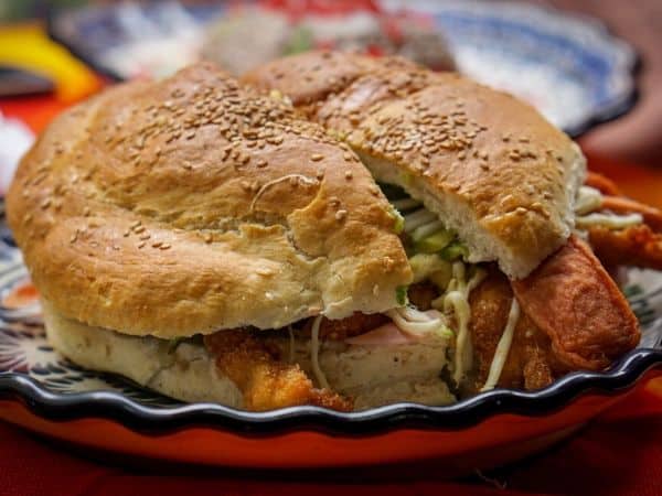 Cemitas in Puebla Mexico