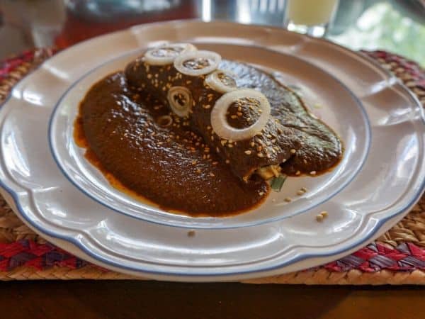 Homemade Mole in Puebla Mexico